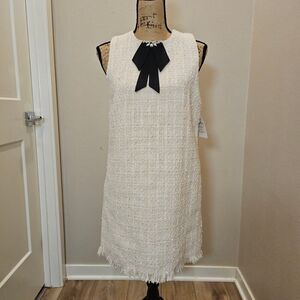 NWT Roxberi Elle Vintage Tweed Sleeveless Dress